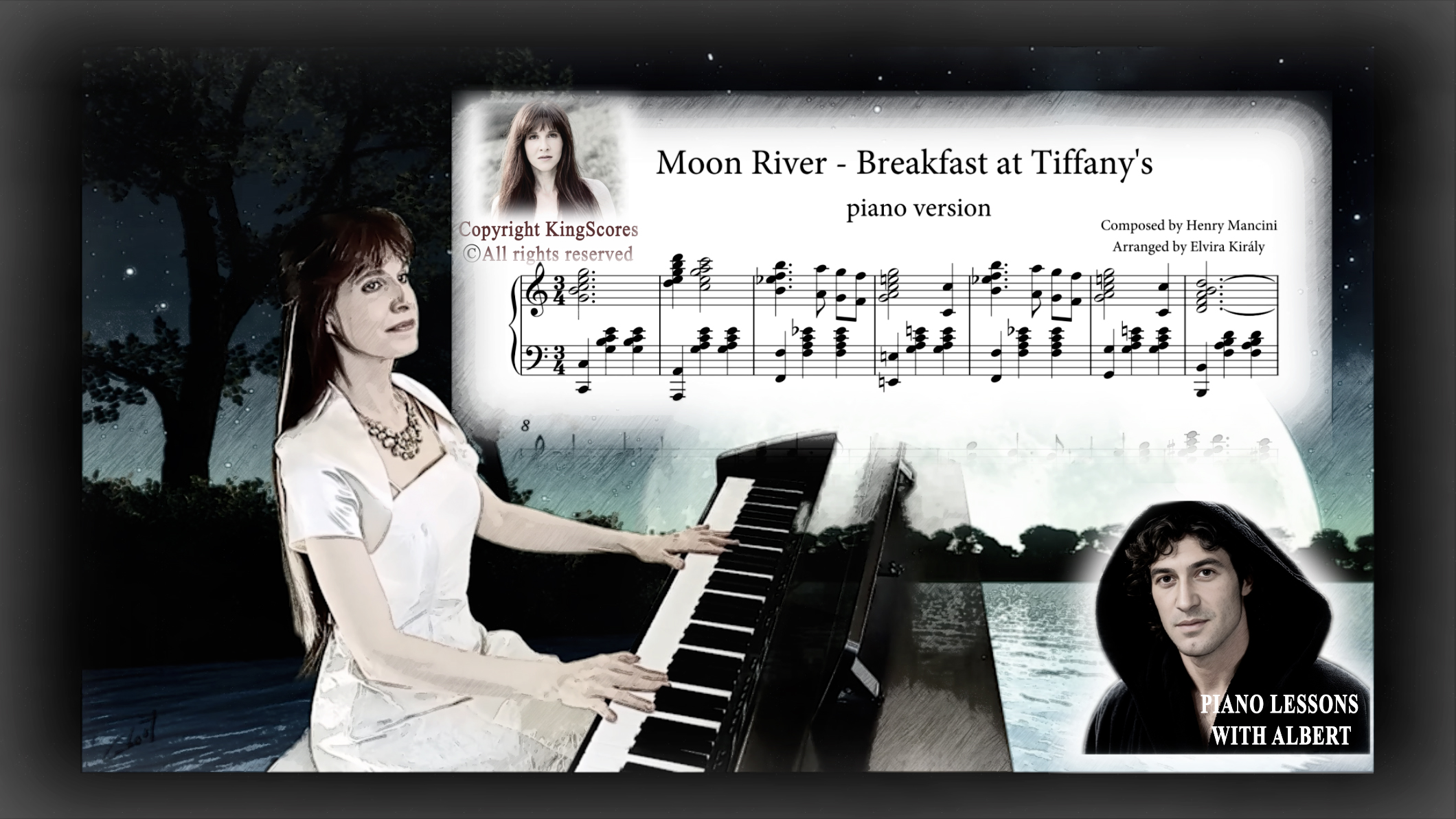 Moon River - piano